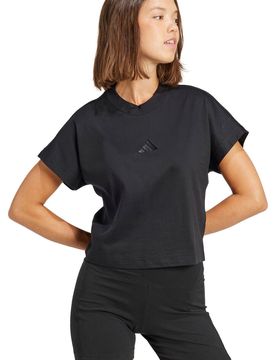 All szn camiseta manga corta mujer Negro (L)