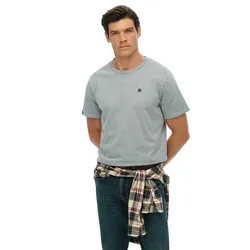 Maglietta A Maniche Corte Essentials Relaxed Fit Washed Denim 2XL