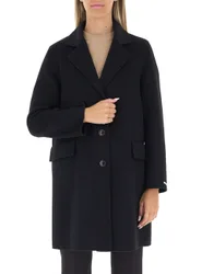 Cappotto misto lana NERO 38
