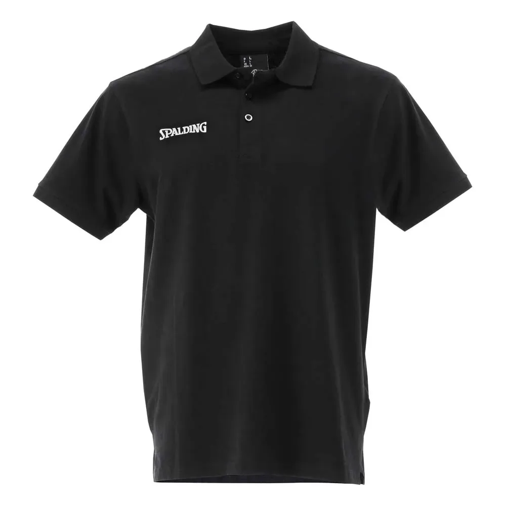 Polo à Manches Courtes Black 3XL - Spalding - FashionsVida