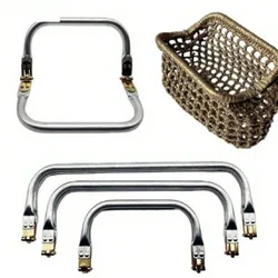 Accesorios de bolso de embrague con marco plegable, componentes DIY, partes reemplazables, accesorios reutilizables para bolsas, repuestos de bolsos
