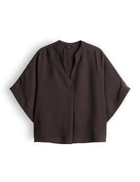 Blusenshirt FENELLA braun 44 damen