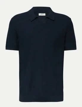 RED LABEL Poloshirt iin Flammgarnstruktur Blau 3XL - S. Oliver - FashionsVida