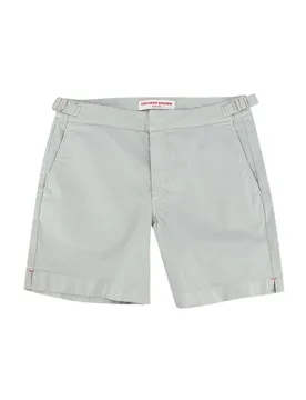 Green Cotton Blend Shorts - Orlebar Brown - FashionsVida