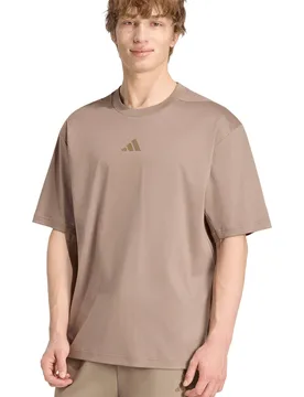 Zne loose fit camiseta manga corta hombre Marron - Adidas - FashionsVida