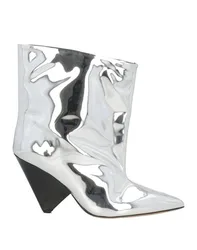 Stiefelette Damen Silber 37 Damen