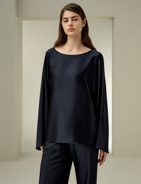 Camicie Donne Eleganti Seta Una Sensazione Di Lusso E Classe100% Seta 100% Seta Confort Di Lusso E Vestibilità Fluid Xl