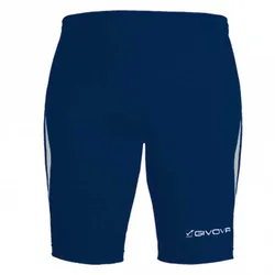 Running Short Leggings Blue S Men