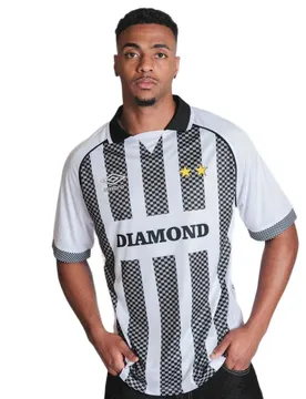 Maglietta A Maniche Corte C90 Jersey White / Black / Lemon Chrome M