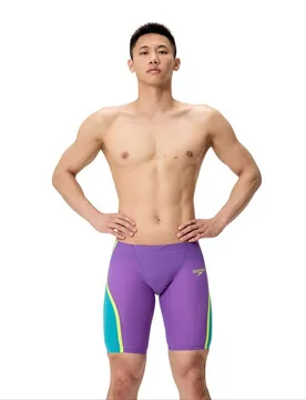 Fastskin Lzr Pure Intent 2.0 Jammer Galaxy Grape / Mayan Blue / Hyper Yellow UK 22 Men - Speedo - FashionsVida