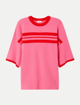 Strickpullover Rosa - American vintage - FashionsVida