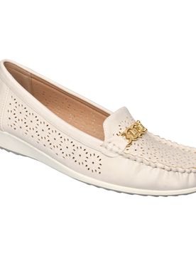 Komfort-Mokassin "Marlene" 38 beige
