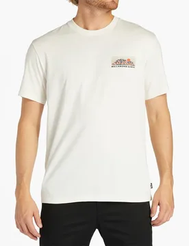 Maglietta A Maniche Corte Length Off White S - Billabong - FashionsVida