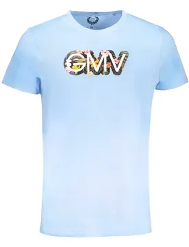 Herren T-Shirt Hellblau AU01412ORLANDO_AZLIGHBL