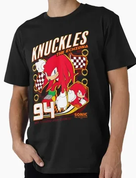S Racing Anime Sonic The Hedgehog Gift t shirt 0603 Vintage Cartoon Series knuckes Graphic Tee Y2K clothes US size Tops S-6XL - Aliexpress - FashionsVida