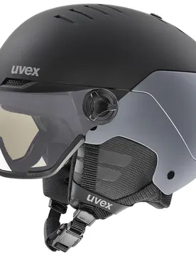 Casque Wanted Visor Pro Variomatic Black / Silver Matt 54-58 cm unisex