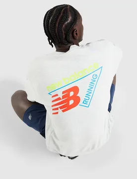 Tri Logo Crew Sweatshirt - Herren, Grau - male - Size: XXL - New Balance - FashionsVida