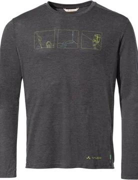Rosemoor III Herren Longsleeve, schwarz S - VAUDE - FashionsVida