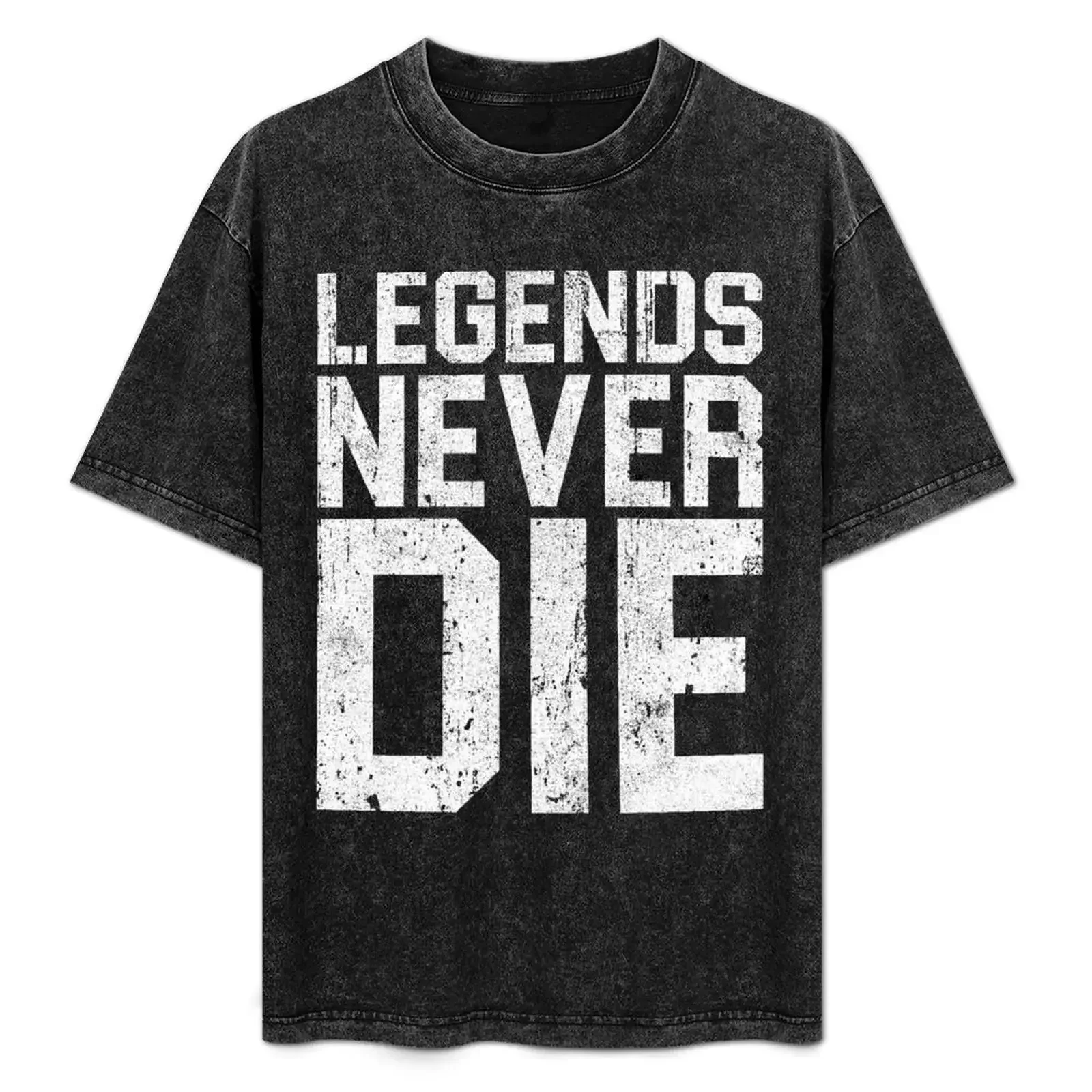 Legends Never Die T-Shirt Work Basic Short Sleeve Top - Aliexpress - FashionsVida