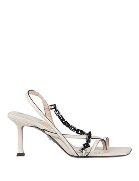 Zehentrenner Damen Elfenbein 35,36,37 Damen