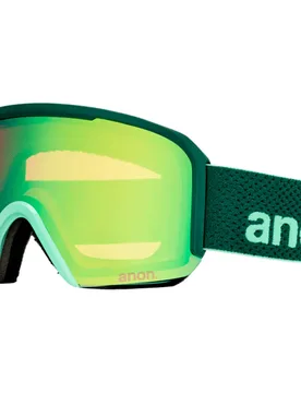 Masque De Ski Nesa+bonus Lens+mfi® Face Mask Brunswick Green Perceive Variable Green/CAT2+Perceive Cloudy Pink/CAT1 Homme - Anon - FashionsVida