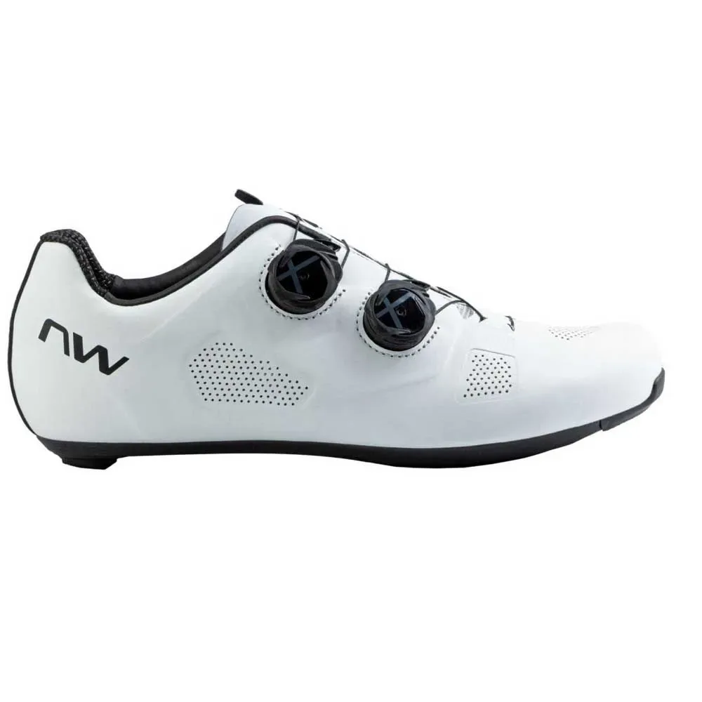 Scarpe Da Strada Revolution Wide White / Black - Northwave - FashionsVida