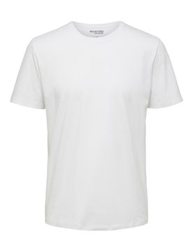 SELECTED Camiseta 'Aspen' blanco