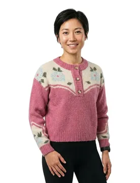 Maglione Chiara Slate Rose Pink S