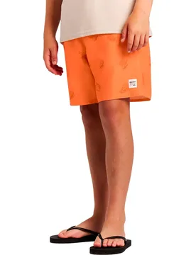 Short De Bain Hector Burnt Peach 152 cm Garçon - Protest - FashionsVida