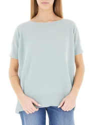 Maglia misto cashmere ACQUAMARINA UNI
