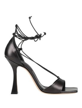 Sandale Damen Schwarz 39.5,41 Damen