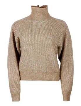 Pantaloni misto lana