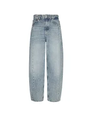 Jeans Balloon Fit 7/8 LARA blu 26/L34