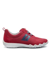 Leanne II Women's Wide Fit Suede/Nubuck Trainer - - Size: 6