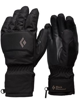 Handschuhe für Skihandschuhe aus PrimaLoft® und GORE-TEX Mission Gloves Black für Herren aus Leder Größe M schwarz