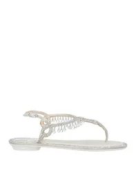 Sandalias de dedo Mujer Plata 34,35.5,36,36.5 Mujer
