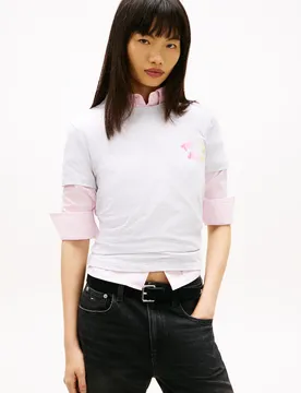 TJW REG TJ BUBBLE SS TEE EXT female