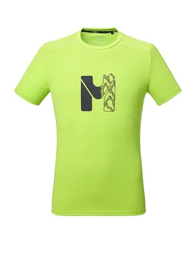 Herren Funktionsshirt Kamet Map grün XXL M - Millet - FashionsVida