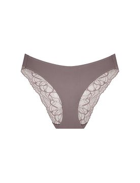 Slip BODY MAKE-UP ILLUSION LACE pigeon grey grau 44 damen