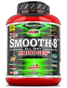 Smooth-8 Protéine Hybride Chocolat Double 2.3kg