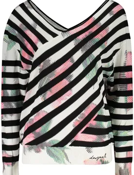 Damen T-Shirt Schwarz 26SWJF01_NE2000