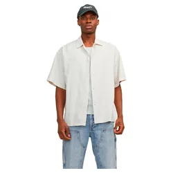 Chemise à Manches Courtes Faro Linen Oversized Moonbeam S
