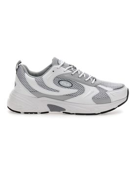 Sneakers grigio con inserti a contrasto FFM0462 43
