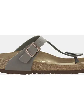 Sandalias planas Gizeh de mujer en piel sintética - Birkenstock - FashionsVida