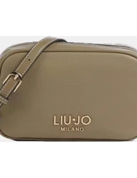 Bandolera efecto piel asa regulable con detalle microtacha - LIUJO - FashionsVida