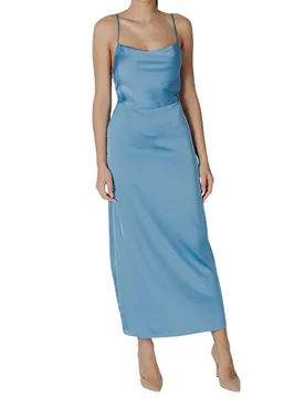 Vila Clothes Kleid Türkis 484053