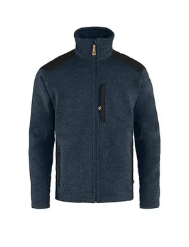 FJÄLLRÄVEN Herren Fleecejacke Buck dunkelblau XXL M - Fjällräven - FashionsVida
