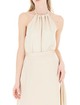 Top halter CHAMPAGNE M
