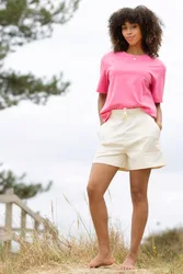 Womens Hazelbury 95% Organic Cotton Jersey Shorts - - Size: L