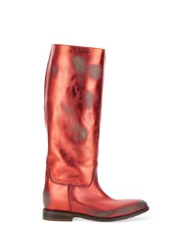 Stivali in pelle ROSSO 41